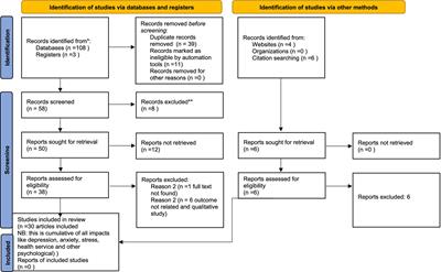 Impact of COVID-19 on individual mental health and maternal health services in Ethiopia: systematic review and meta-analysis